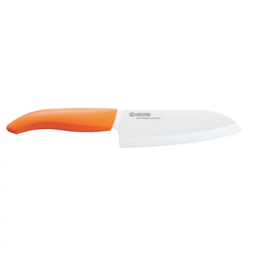 Santoku kés narancs - 14 cm