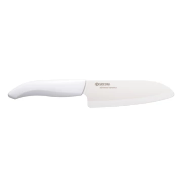 Santoku kés fehér - 14 cm