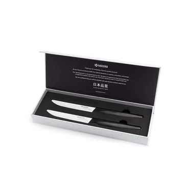 Steak kés szett - fehér (2 db)