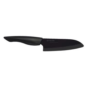 Shin Santoku kés fekete - 14 cm
