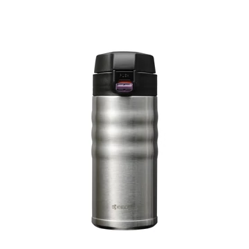 Termopohár  flipes 340 ml - ezüst