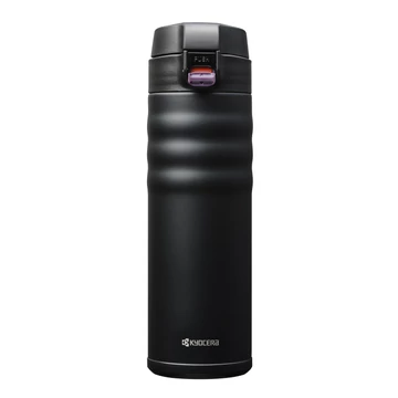 Termopohár flipes 480 ml - fekete