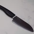 Kép 2/5 - Shin Santoku kés fekete - 14 cm