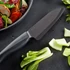 Kép 4/5 - Shin Santoku kés fekete - 14 cm